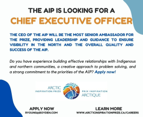 Arctic Inspiration Prize – CEO Search